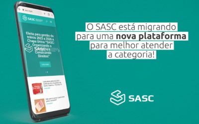 SASC está migrando para nova plataforma