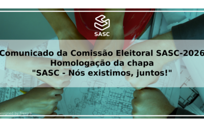 Comunicado da Comissão Eleitoral SASC-2026 – Homologação da chapa